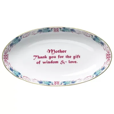 Mother -Thank You For The Gift Of Wisdom And Love, Ring Tray 8" X 4.25"