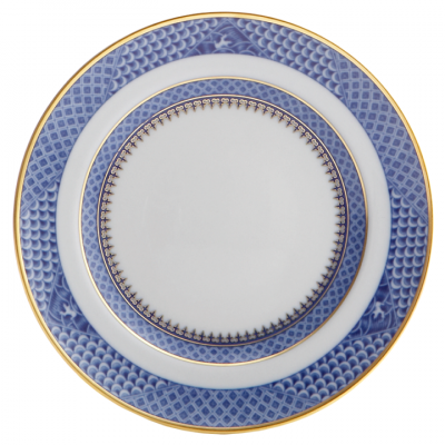 Indigo Wave Bamboo Covered Vegetable 12.5" x 6.5"