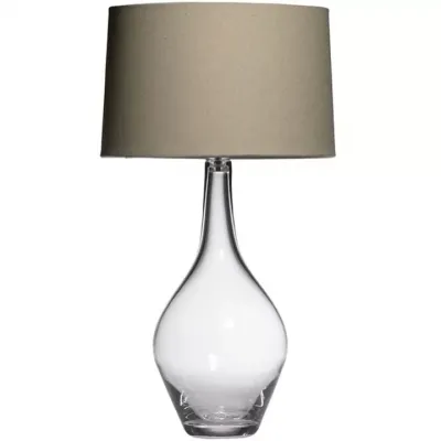 Warren Glass Table Lamp (shade not included)