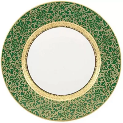 Tolede Green/Gold Dinnerware