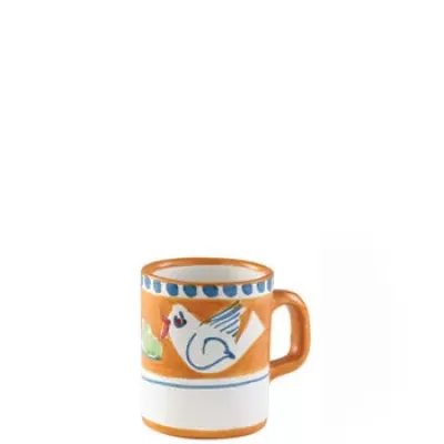 Campagna Uccello (Bird) Mug 3.5"H, 12 oz