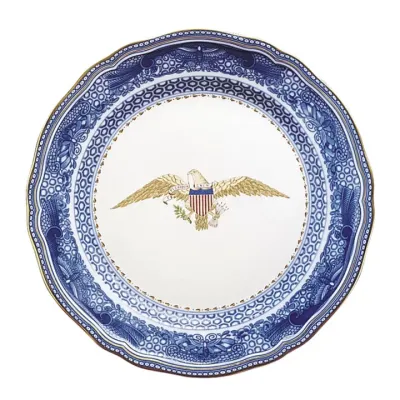 Diplomatic Eagle Plate 9.25"