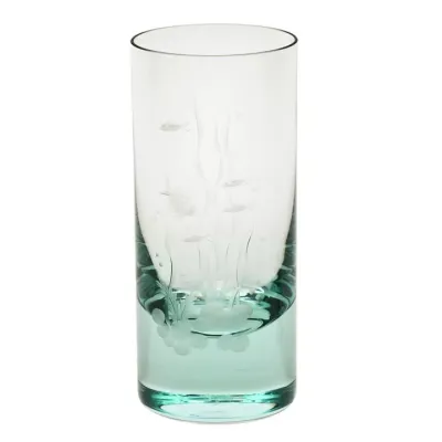 Whisky Set Tumbler Beryl Lead-Free Crystal, Engraving The Sea Life No. 1 400 ml