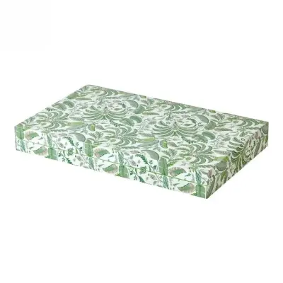 Palm Beach Green Lacquer Backgammon Set