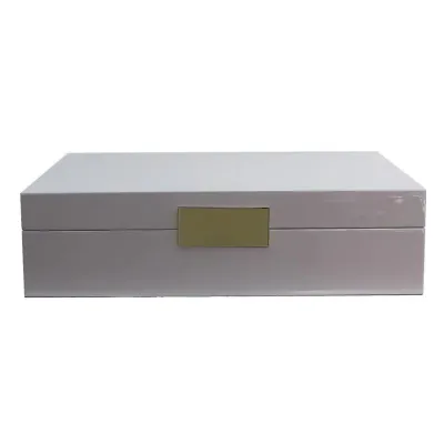 8 x 11 in Chiffon & Gold G Large Storage Box