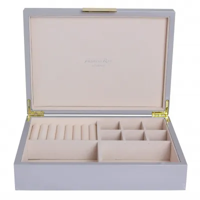 8 x 11 in Jewelry Chiffon & Gold Large Storage Box