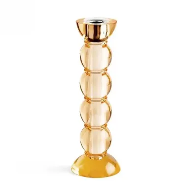 Icy Bobbin Orange Candlestick