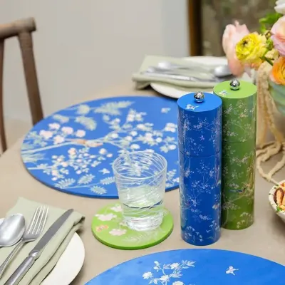 Chinoiserie Green Coasters Set of 4