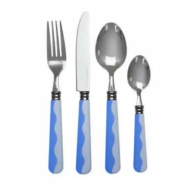 Wave Periwinkle & Blue Salad Servers 2‑Piece Set