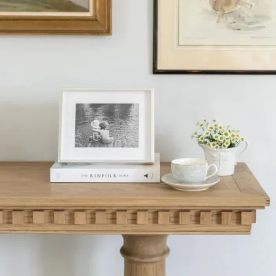 Storage Box Silverplated Picture Frame