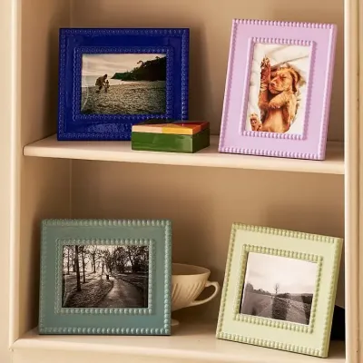 Bobbin Lilac Lacquer Photo Frame 5 x 7 in