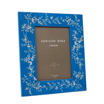 Chinoiserie Blue Frame 5 x 7 in