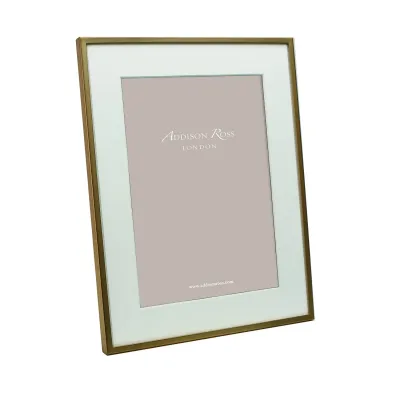 Gold Matte Photo Frame with Mount