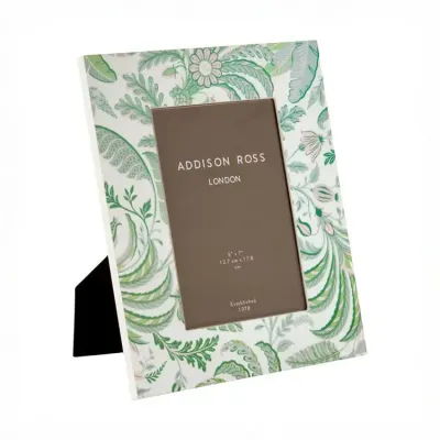 Palm Beach Green Lacquer Photo Frame 5 x 7 in