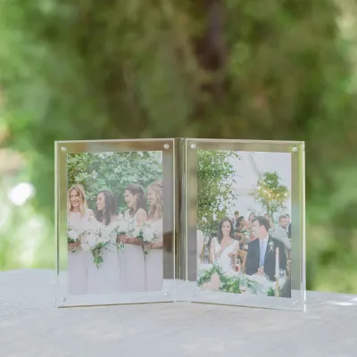 Double Magnetic Acrylic Picture Frame