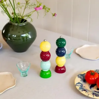 Bob Racing Green Multi Salt or Pepper Mill