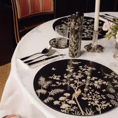 Chinoiserie Black Salt or Pepper Mill (Limited Edition)