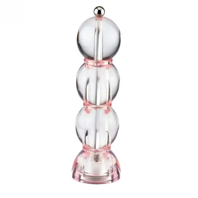 Icy Bobbin Pale Pink Salt or Pepper Mill