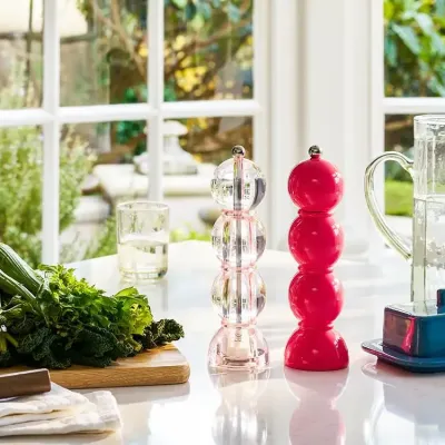 Icy Bobbin Pale Pink Salt or Pepper Mill