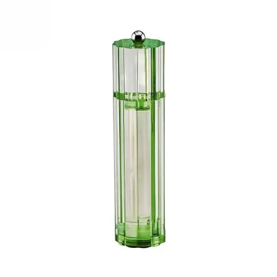 Icy Flute Green Salt or Pepper Mill