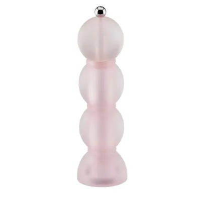 Frosty Bobbin Pale Pink Salt or Pepper Mill