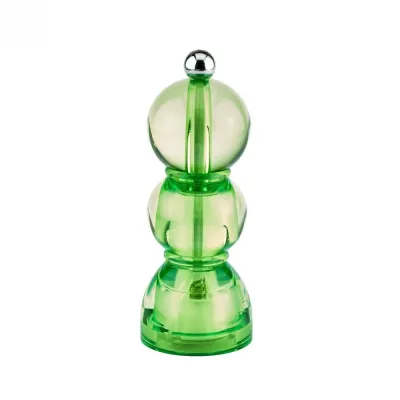 Icy Mini Bob Green Salt or Pepper Mill