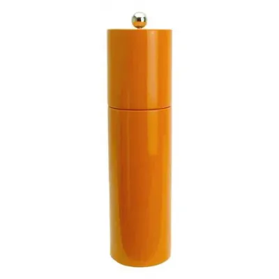 Orange Round Column Salt Or Pepper Grinder
