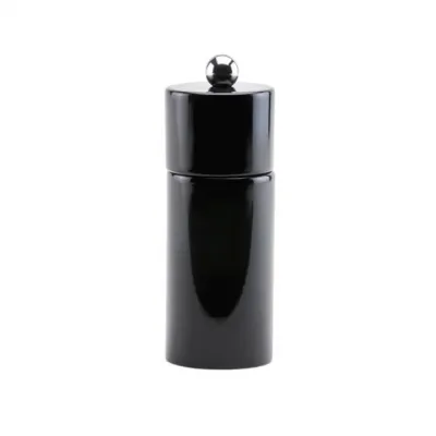 Mini Column Black Salt or Pepper Mill