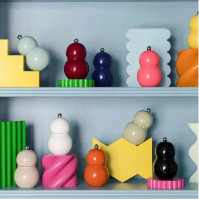 White Chubbie Salt & Pepper Grinder