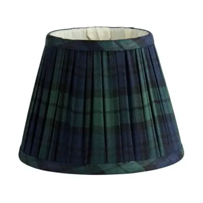 Empire Navy Tartan Lampshade 16cm