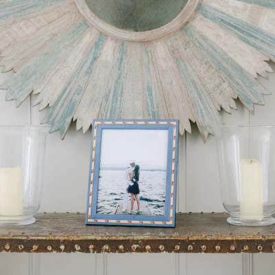 Stars and Stripes Marquetry Picture Frame