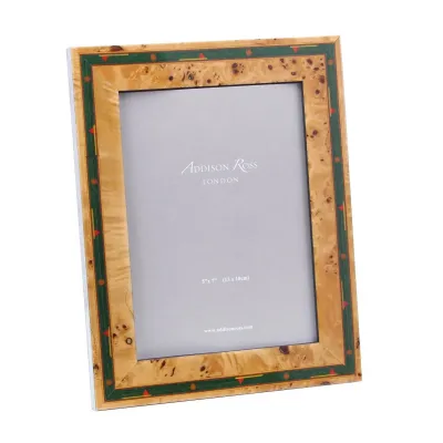 Brown Golf Marquetry Fiber Picture Frame
