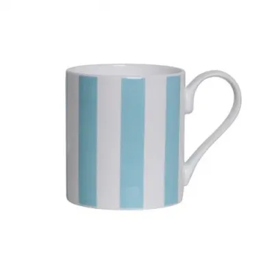 Eau De Nil Stripe Fine China Mug