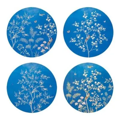 Chinoiserie Blue Placemats Set of 4