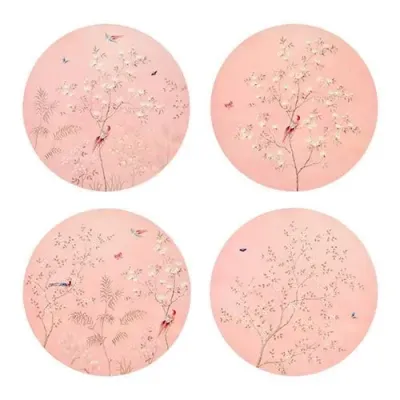 Chinoiserie Pink Placemats Set of 4