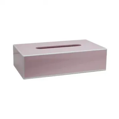 Light Pink Rectangular Tissue Box