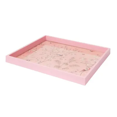 Chinoiserie Pink Tray