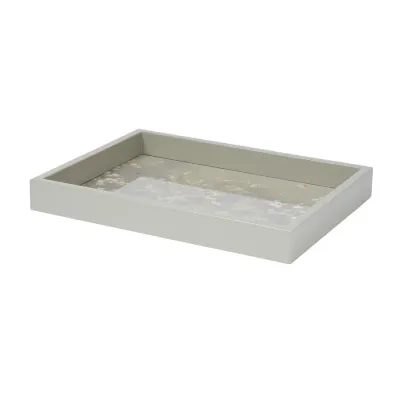 Chinoiserie Grey Tray Small