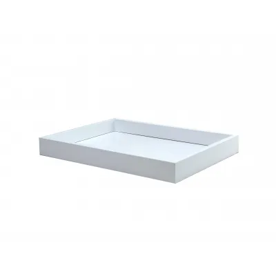 11 x 8 in Small Tray White