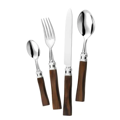 Isabelle Rosewood Silverplated Flatware