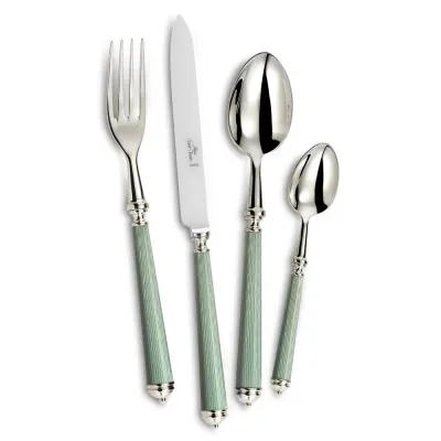 Wave Almond Silverplated Flatware