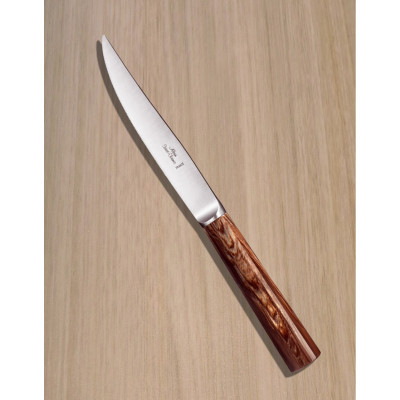 Oslo Marbled Brown Set of Six Steak Knives