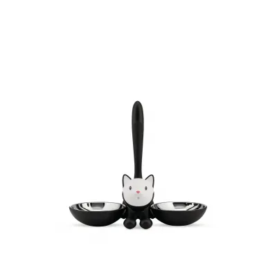 Tigrito Cat Bowl - Black