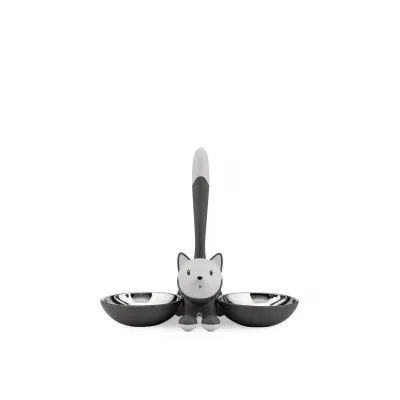 Tigrito Cat Bowl - Grey