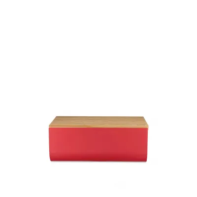 Mattina Bread Bin - Red