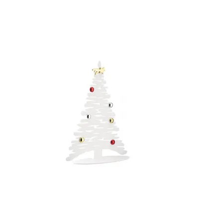 Bark For Christmas Tabletop Tree - White