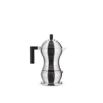 Pulcina Espresso Coffee Maker Cups 6 - Black