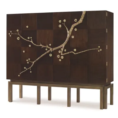 Cherry Blossom Cabinet Walnut