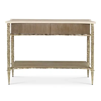 Chiseled Console Table