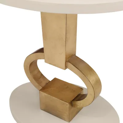 Vision Accent Table Linen / Gold Leaf